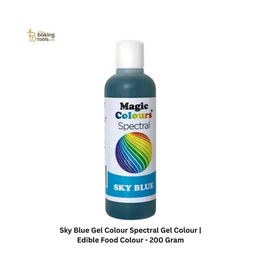Sky Blue Gel Colour Spectral Gel Colour | Edible Food Colour - 200 Gram - thebakingtools.com