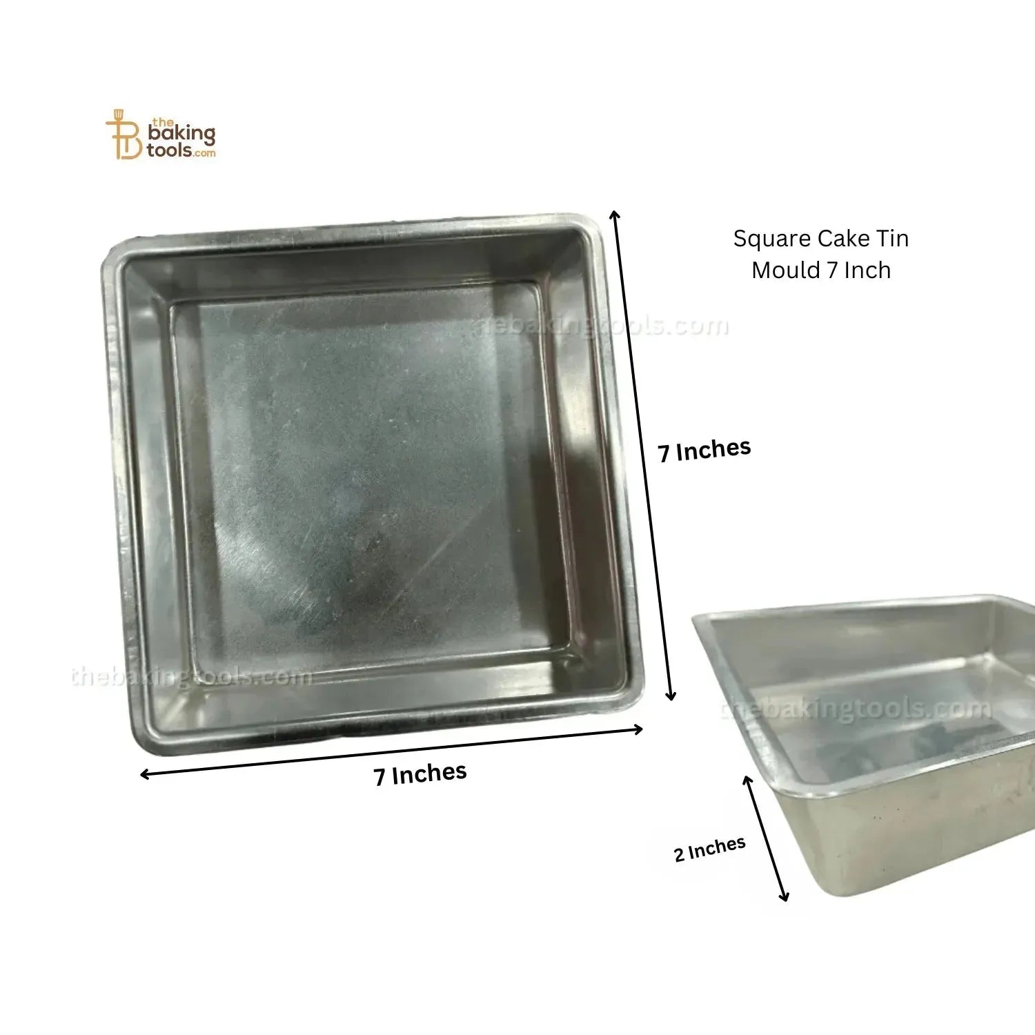 7 inch square cake tin clearance