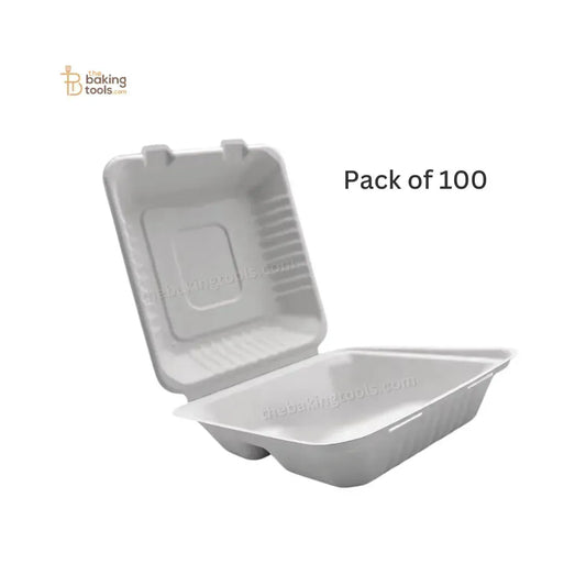 Bento Box | Burger Box - 6" x 6" (Pack of 100) | Bento Cake Box ( NO COD ) - thebakingtools.com