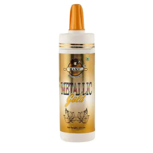 Metallic Gold - Bake Haven Edible Puff/Dust Colour - 25 gram - thebakingtools.com