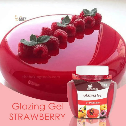 Strawberry Glaze Blossom Glazing Gel - 250 Gram - thebakingtools.com
