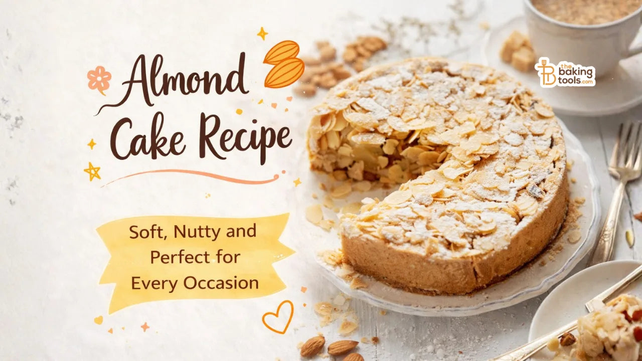 Almond Cake Recipe – Soft, Nutty & Perfect for Every Occasion