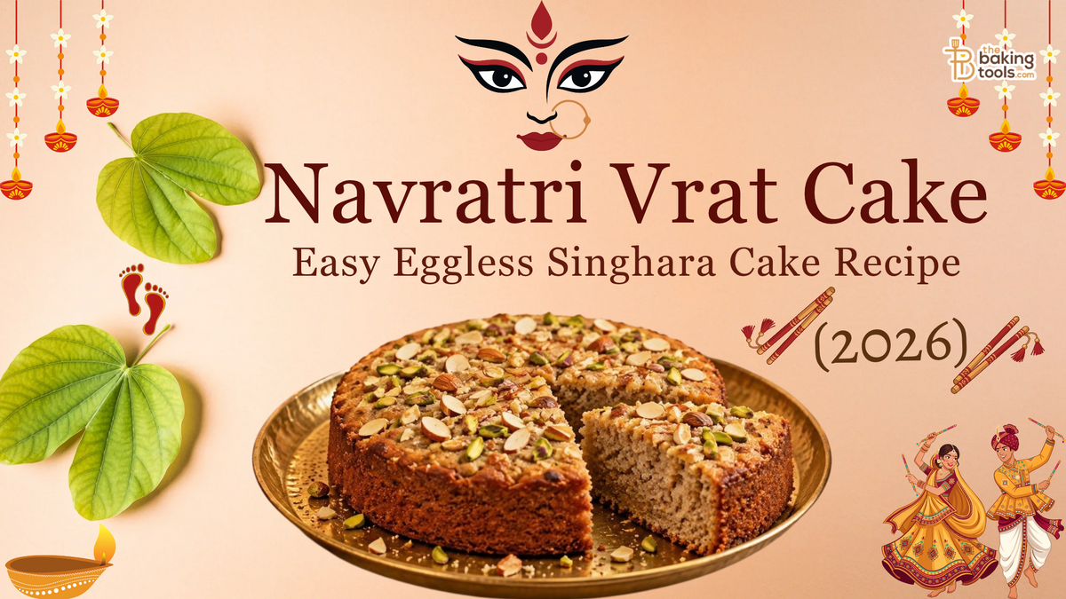 Navratri Vrat Cake Recipe: Easy Eggless Singhara Cake (2026)