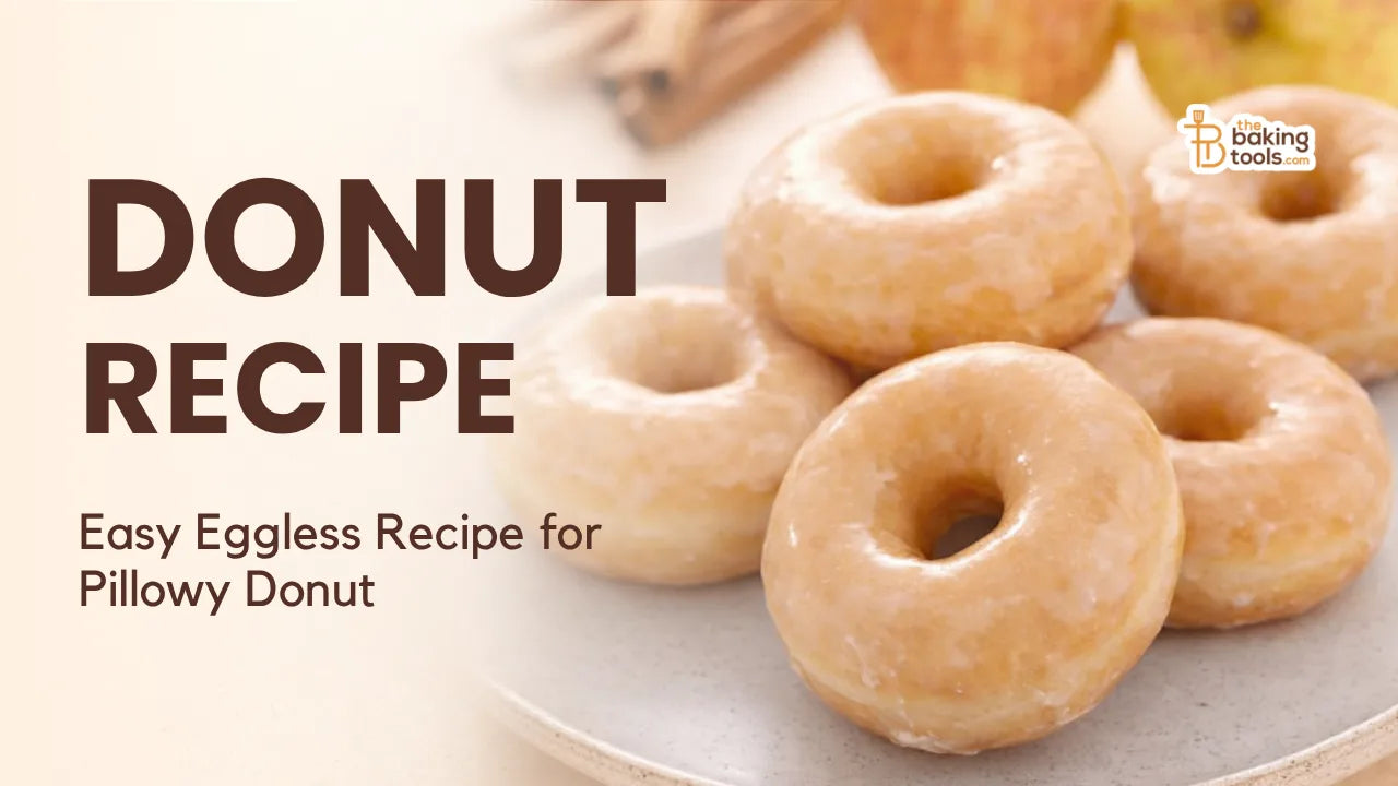 Donat Rasapy Easy Eggless Donut Recipe | Soft & Fluffy Homemade Doughnuts