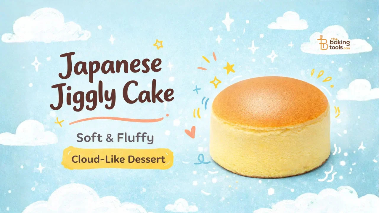 Soft & Fluffy Japanese Jiggly Cake – Cloud-Like Dessert