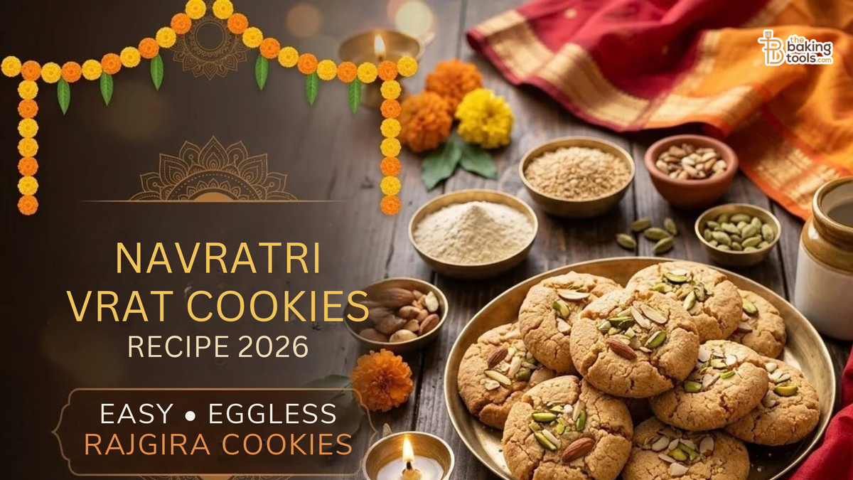 Navratri Vrat Cookies Recipe 2026: Easy Eggless Rajgira Cookies