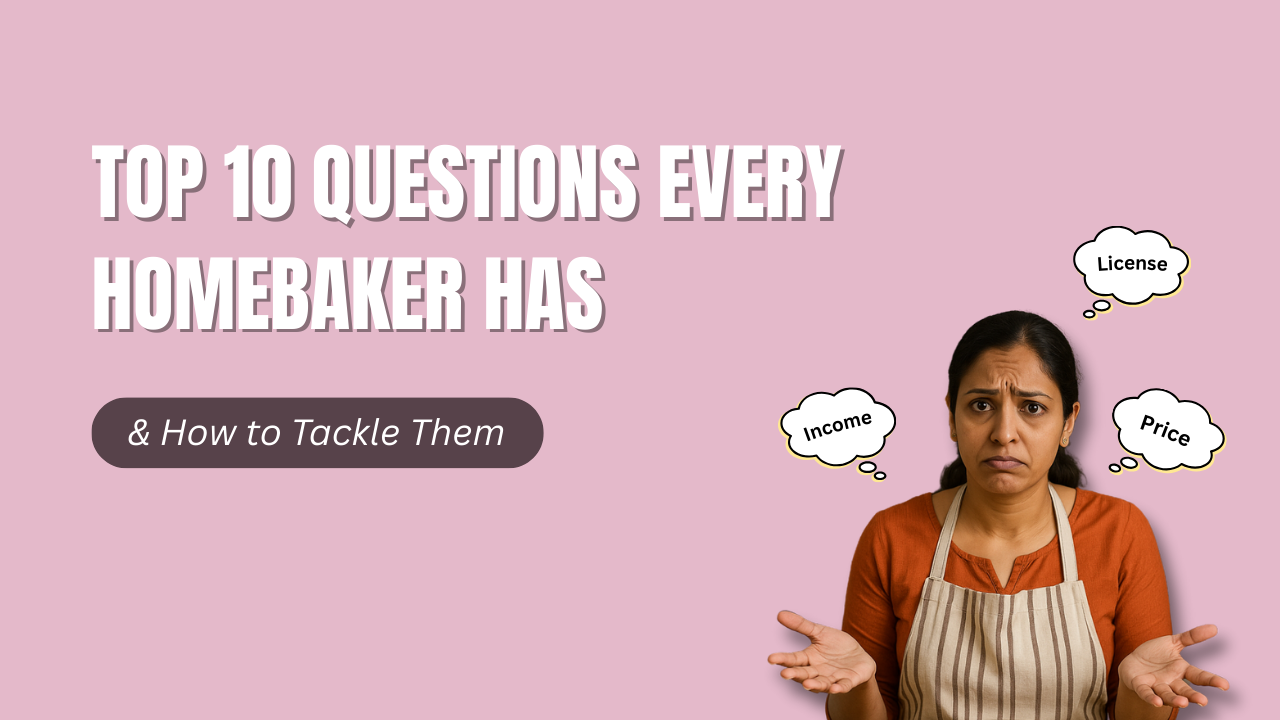 Top 10 Common Questions Every Homebaker Has Blog banner for website The Baking Tools