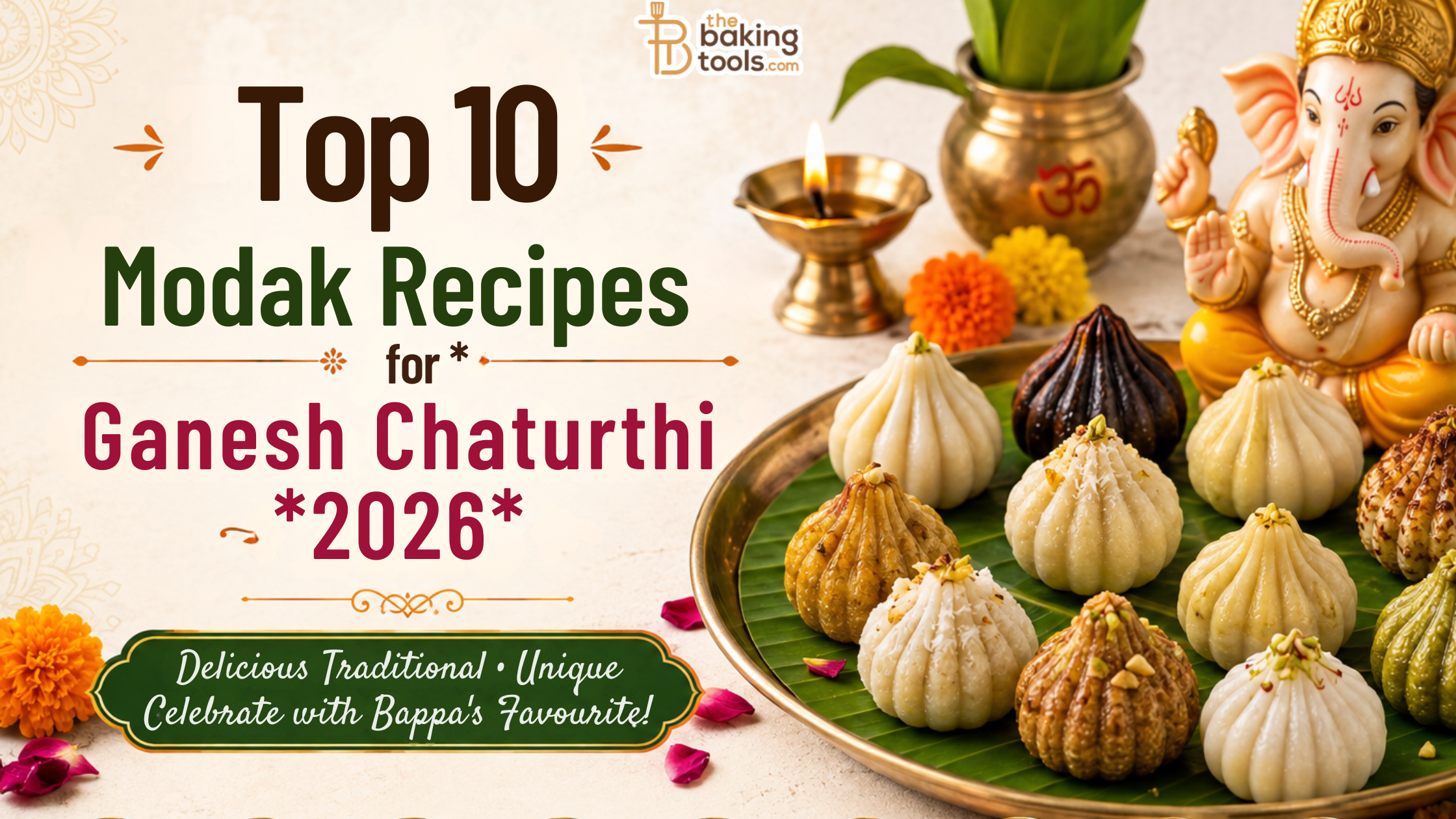 Top 10 Modak Recipes for Ganesh Chaturthi 2026