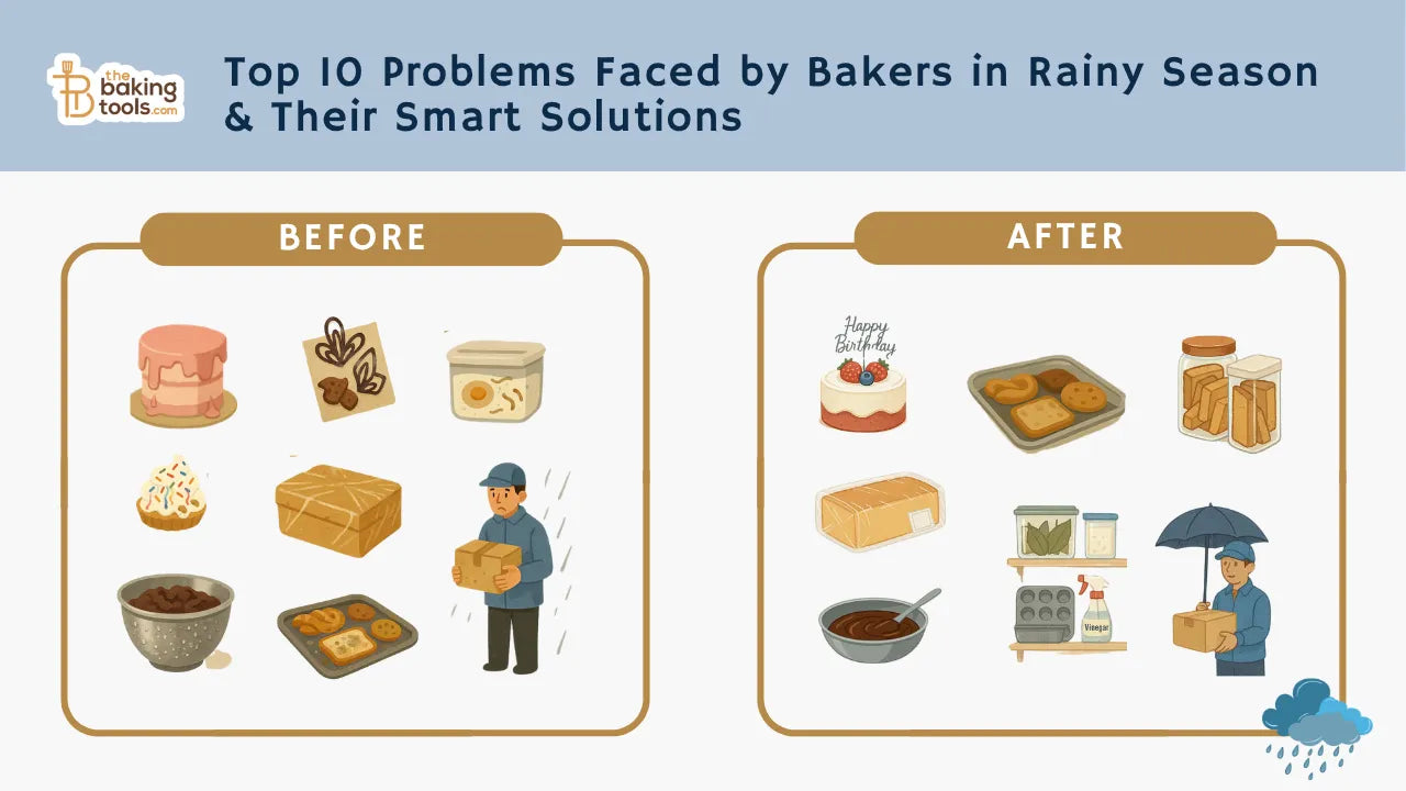 Top 10 Problems Faced by Bakers in Rainy Season & Their Smart Solutions