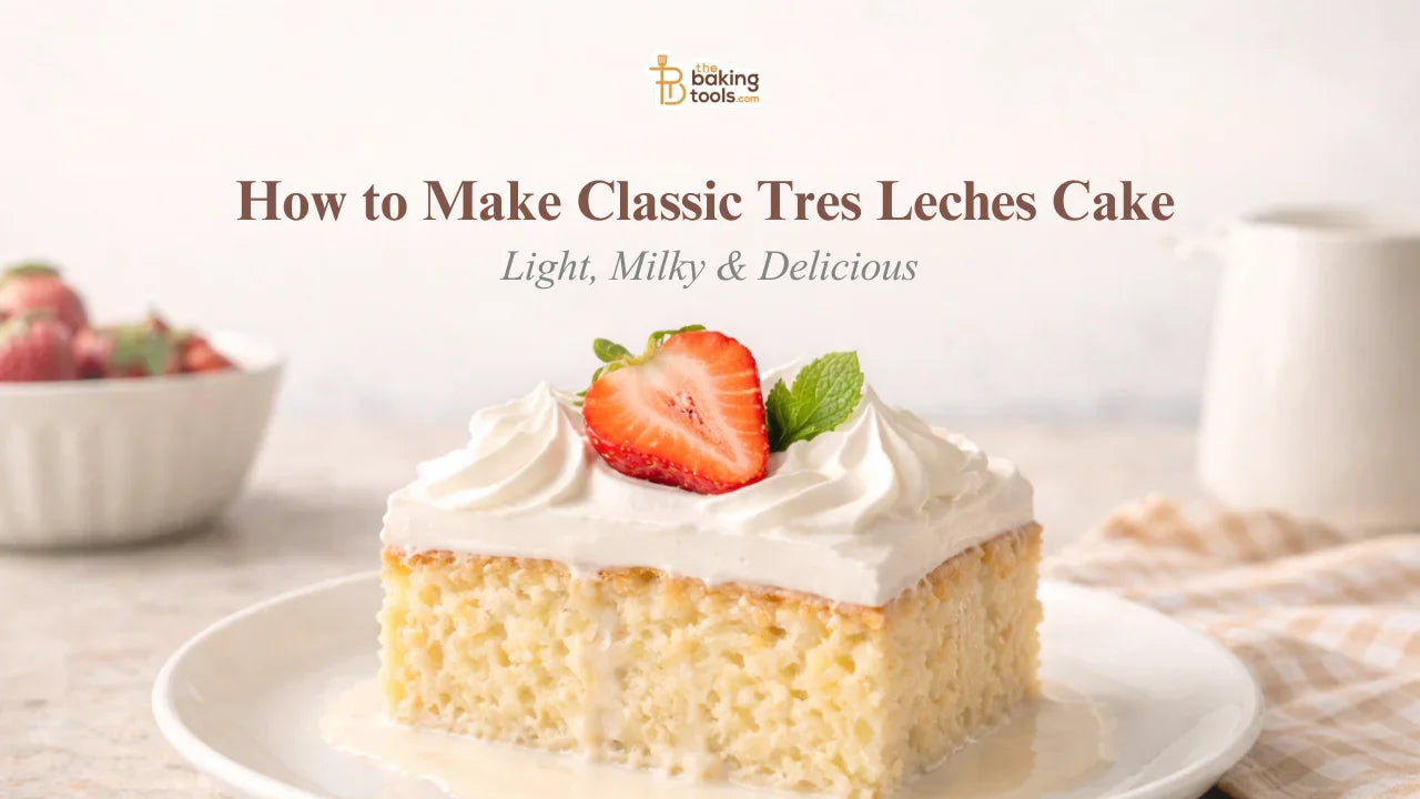 How to Make Classic Tres Leches Cake: Light, Milky & Delicious
