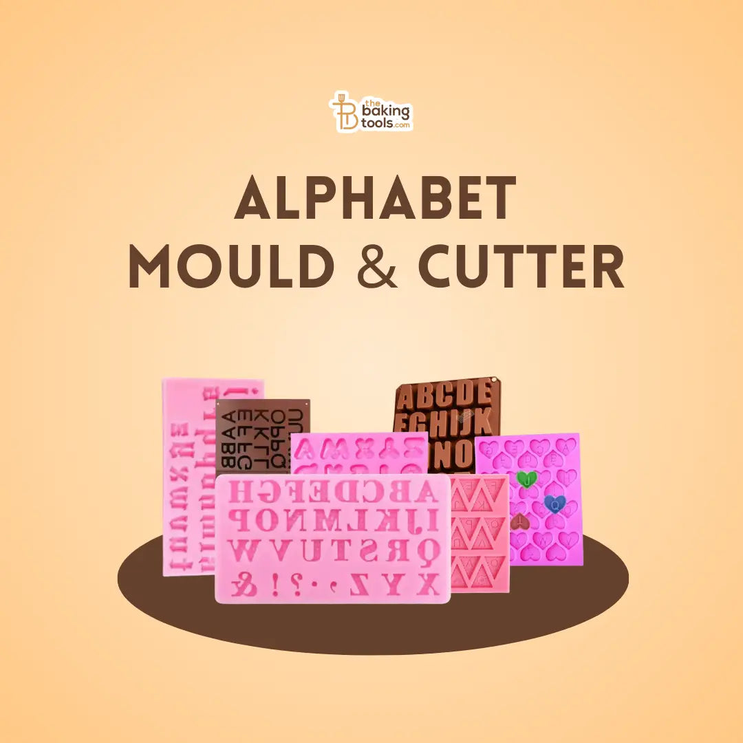 A–Z Alphabet Cutters & Letter Moulds: Fondant, Chocolate, Cookie
