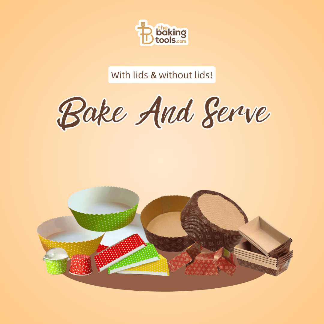 Bake And Serve Moulds - With Lids & Without Lids