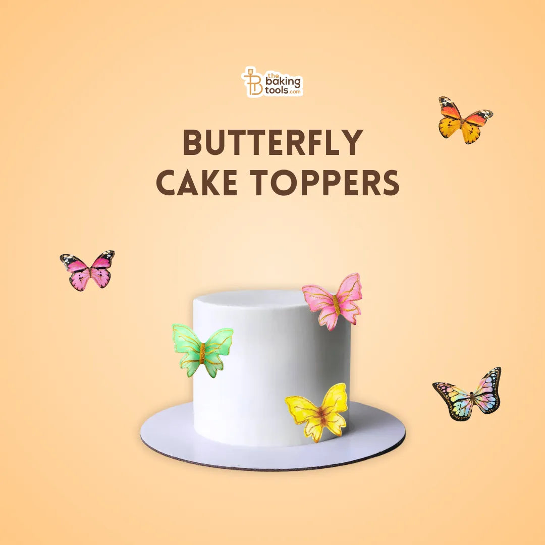 Butterfly & Wings Cake Topper - thebakingtools.com