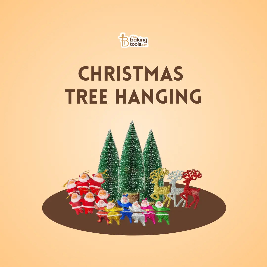 Christmas Cake Toppers Christmas Tree Hanging Ornaments For Decoration