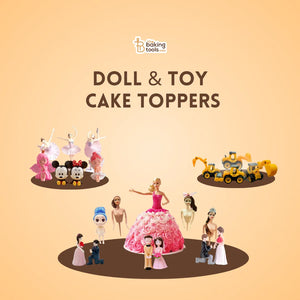 Shop Fun Cake Topper Toys – Baby Dolls, Teddy Bear