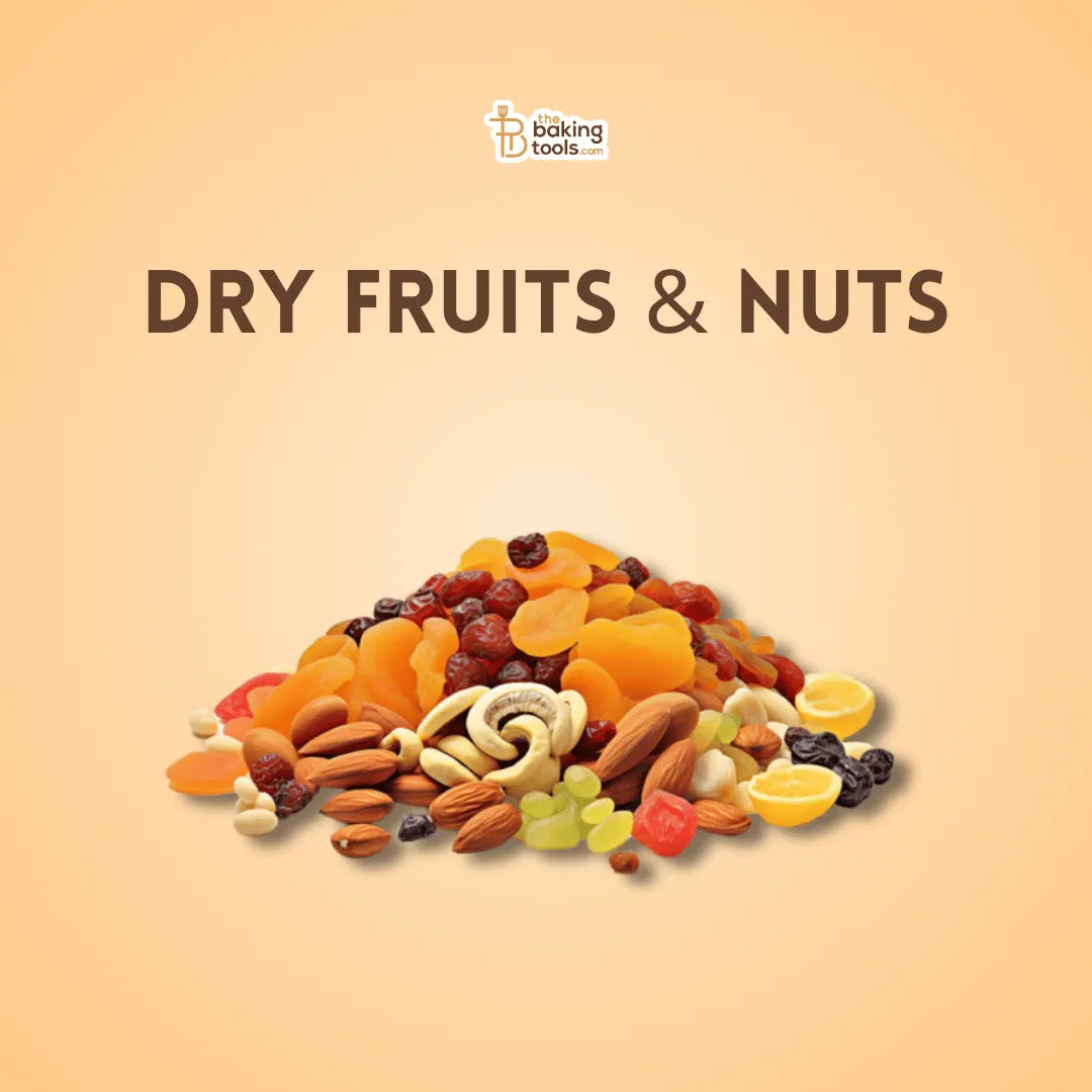 Dried Fruits, Nuts & Berries - thebakingtools.com