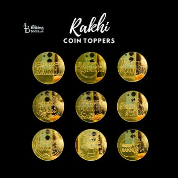 Rakhi Acrylic Coin Topper | Rakshabandhan Acrylic Coin Toppers