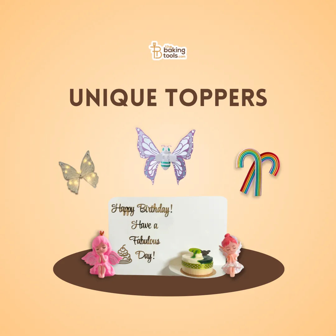 Latest New Cake Design Cake Toppers 2025 Collection for Birthday, Engagement & Wedding - thebakingtools.com