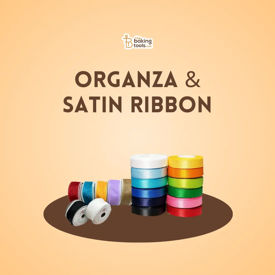 Organza and Satin Ribbon - Decorating Ribbons