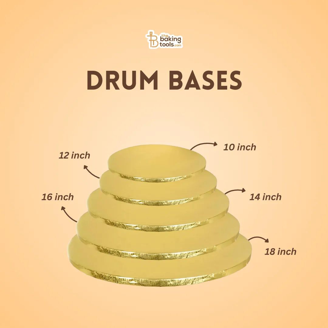 Drum Boards & Tripod Stand. - thebakingtools.com