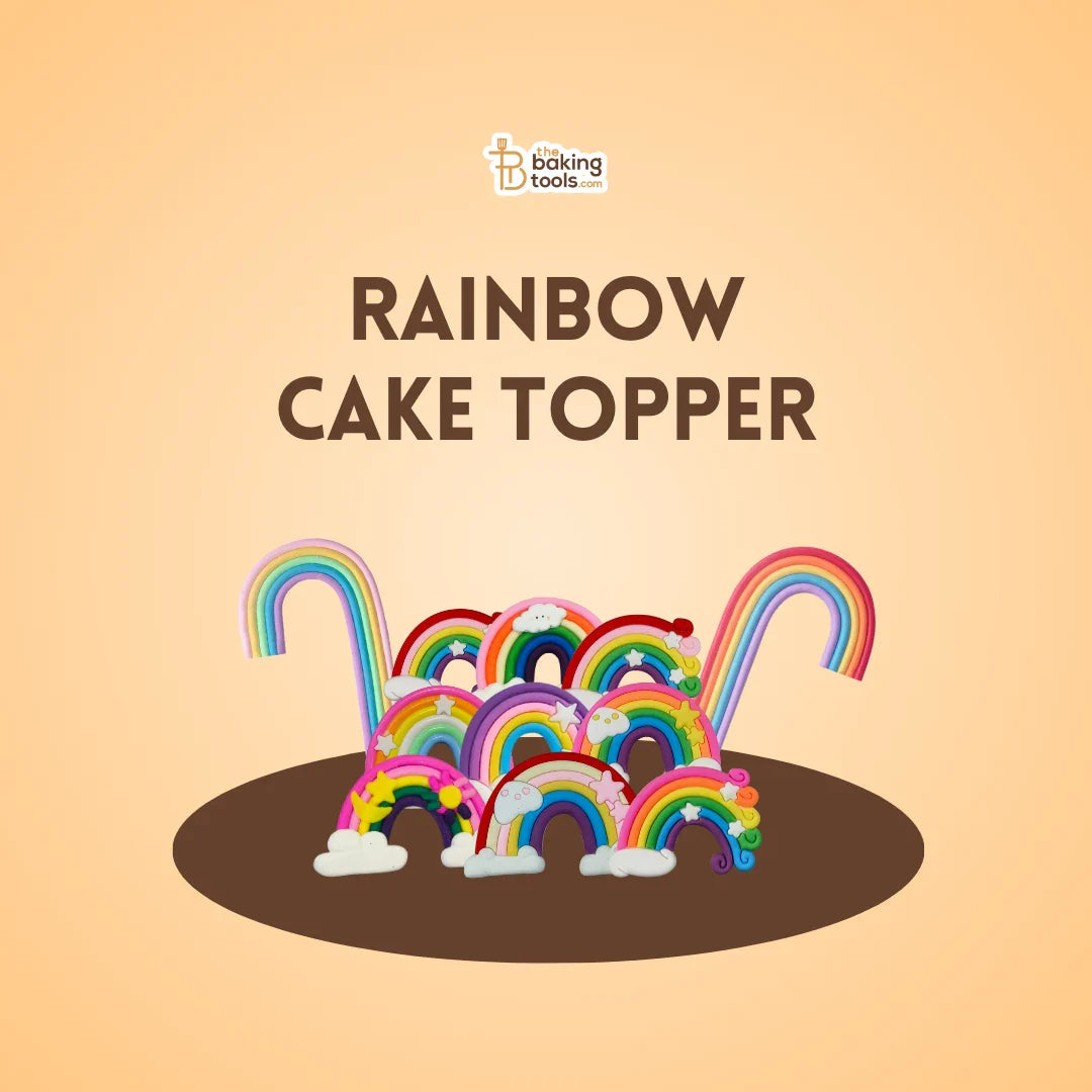 Rainbow Cake Topper