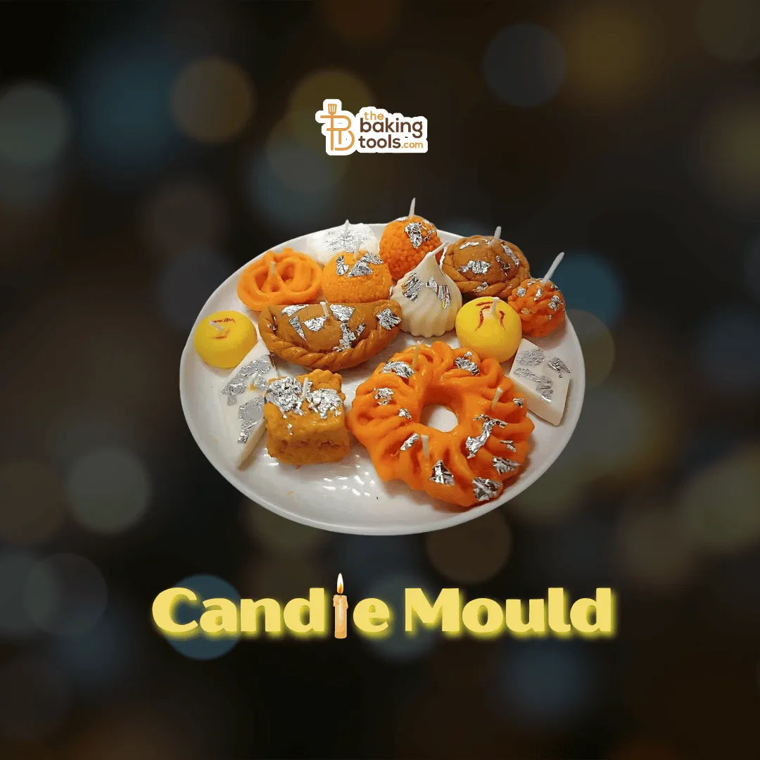 Buy Silicone Candle Moulds Online In India | thebakingtools.com - thebakingtools.com