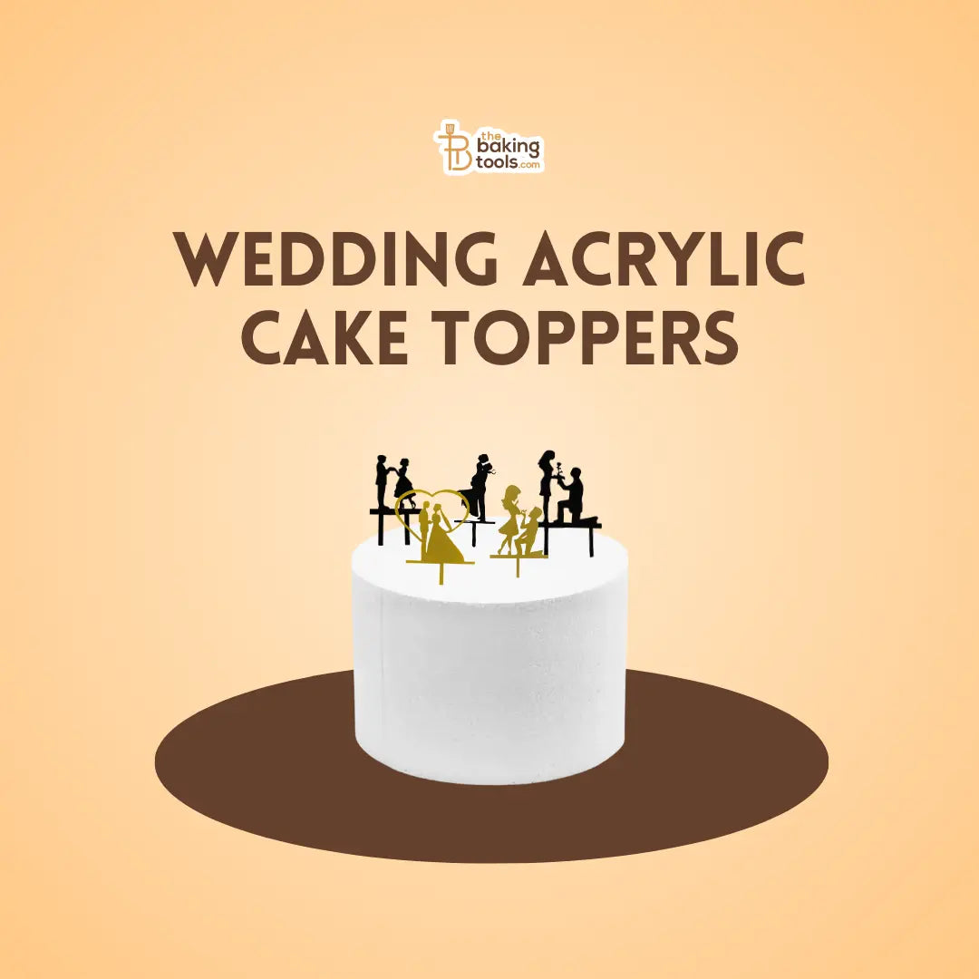 Wedding Acrylic Cake Toppers