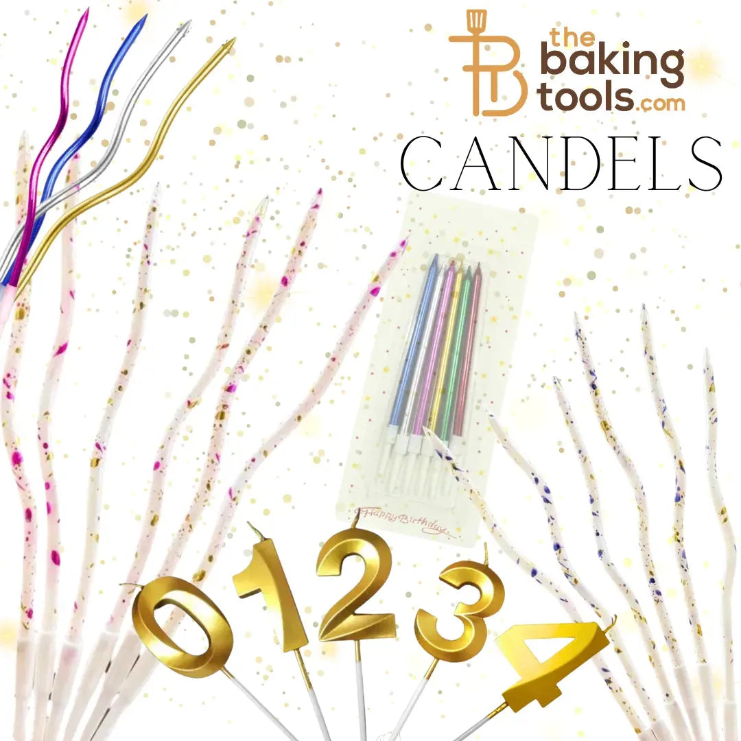 Shop Elegant Candles: Birthday, Anniversary, Metallic & More - thebakingtools.com