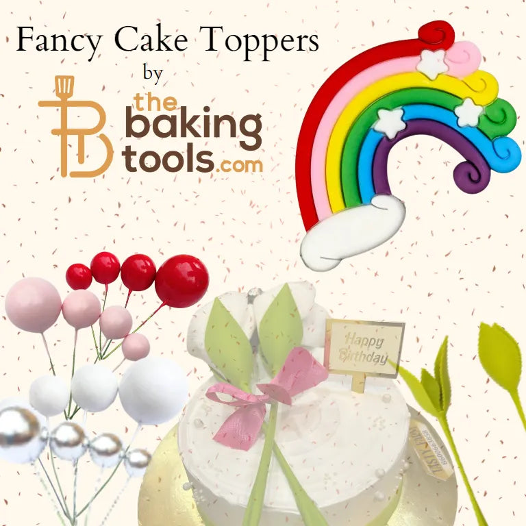 Fancy Cake Toppers - thebakingtools.com