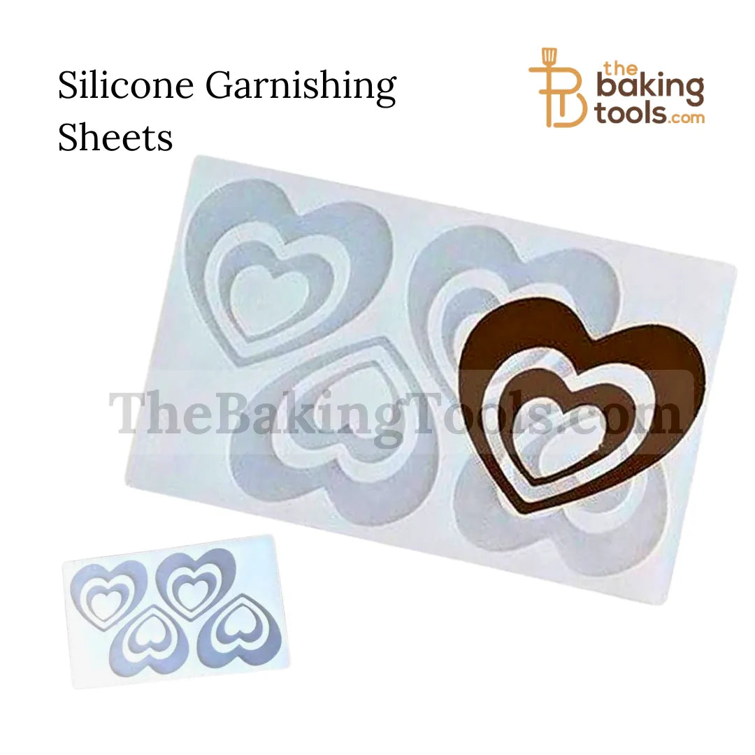 Silicone Garnishing Sheets - thebakingtools.com