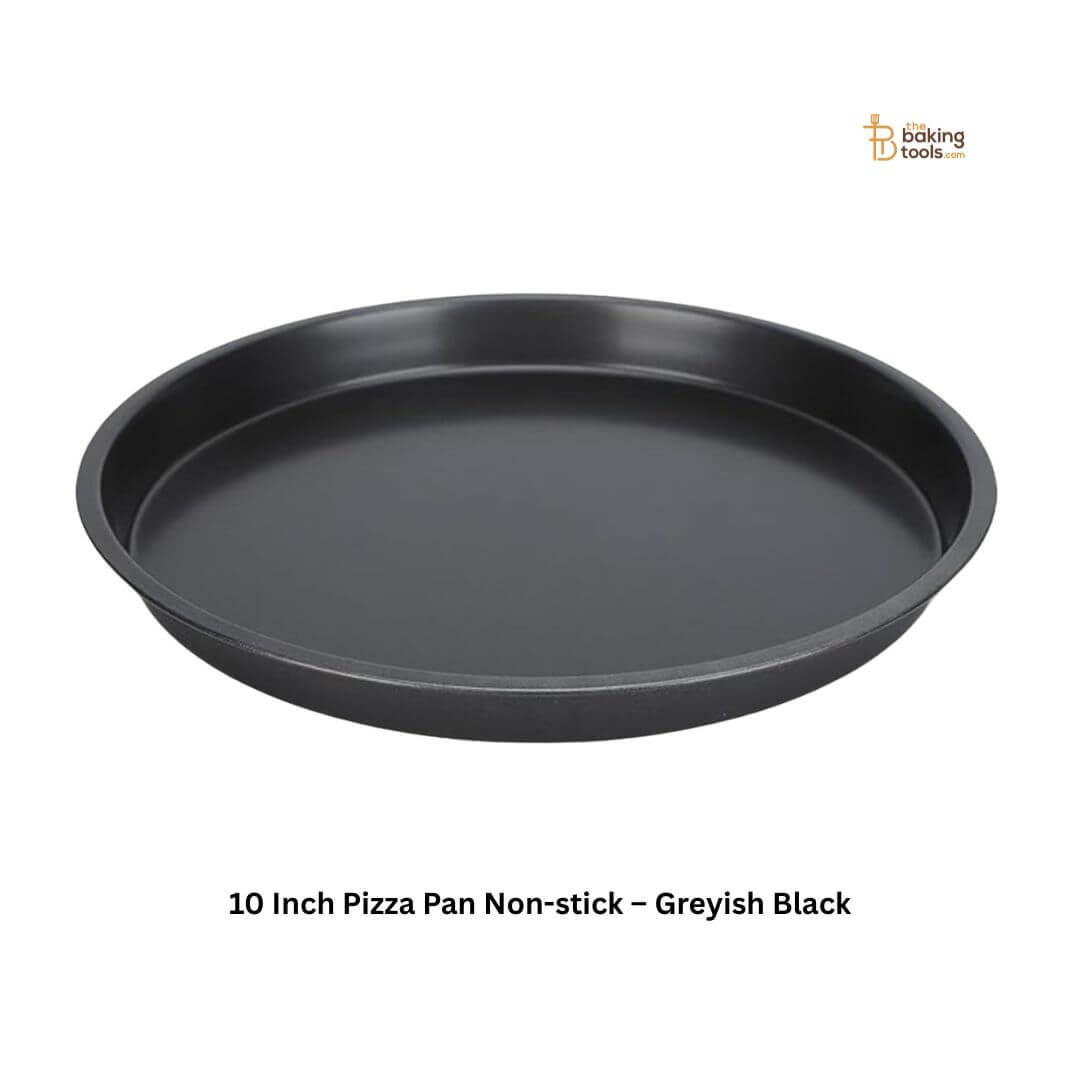 10 Inch Pizza Pan Non-stick _Greyish Black