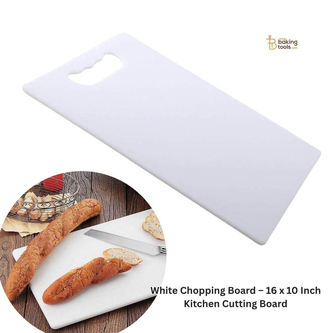 White Chopping Board – 16 x 10 Inch Kitchen Cutting Board No. 3