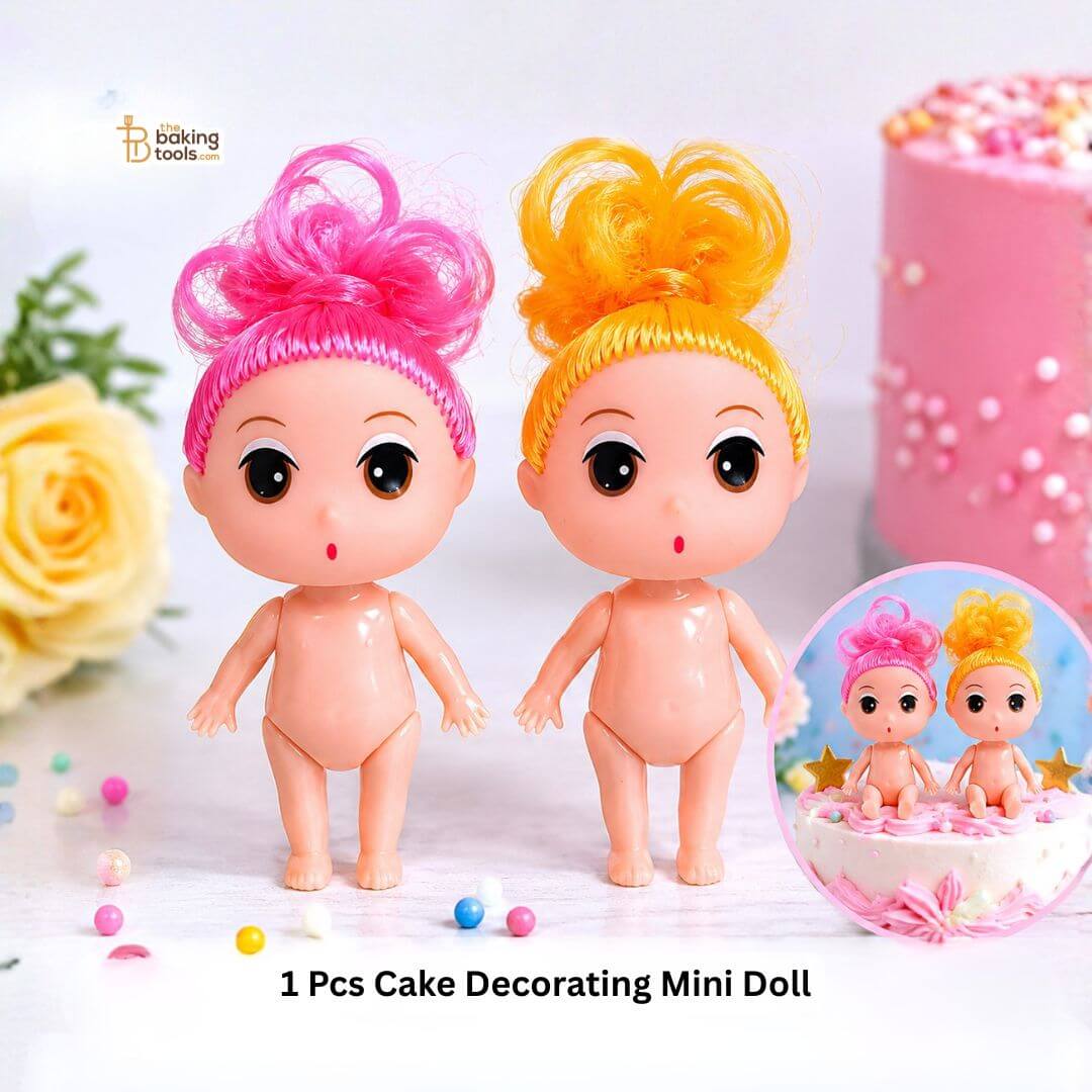 1 Pcs Cake Decorating Mini Doll _The baking tools