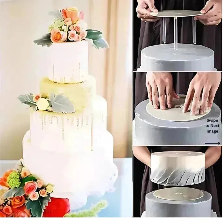 Layer Cake Tier Support Frame Stand 20cm - [7.87inch] - thebakingtools.com