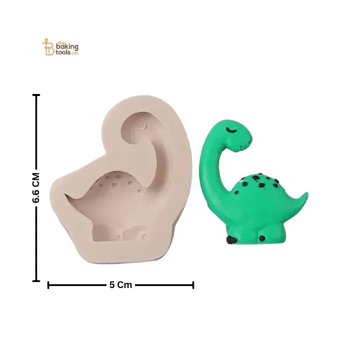 Dinosaurs Shape Animal Silicone Gum Paste Mould for Fondant & Cake Decoration