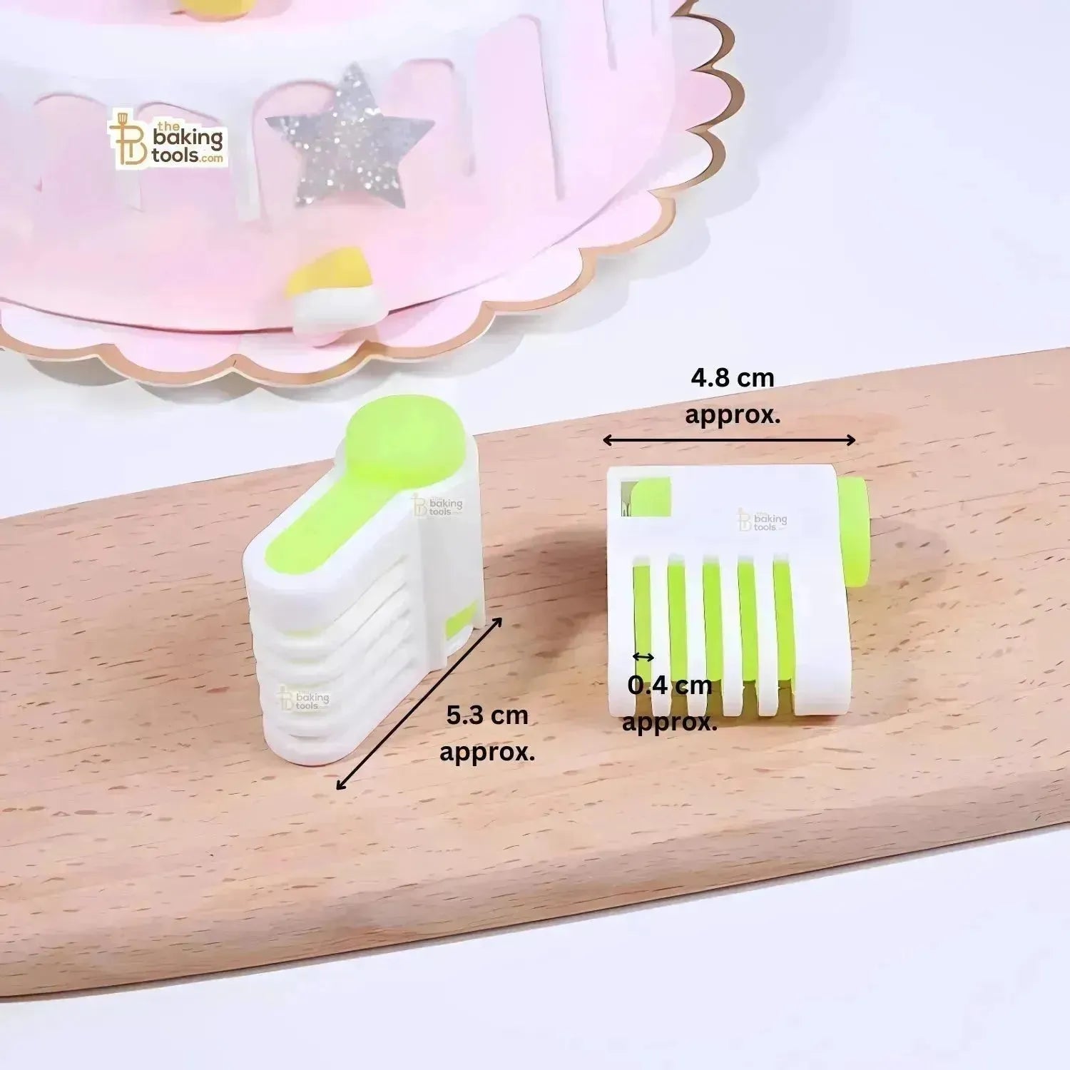 2 Pcs Knife Leveller For Cutting Cake Knife Lever Adjuster, Cake Slicer - thebakingtools.com