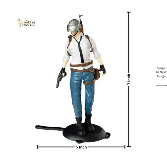 PUBG - Male Toy Cake Topper - thebakingtools.com