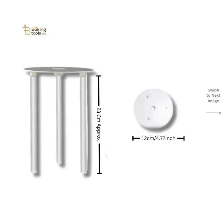Layer Cake Tier Support Frame Stand 12cm - Small - thebakingtools.com