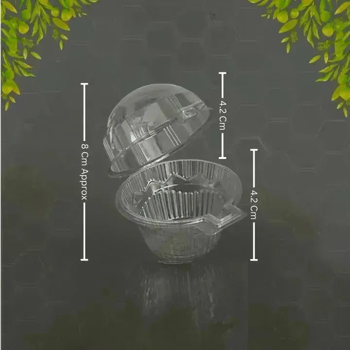 1 Cavity Muffin Cupcake Box (Pack of 50) - NO COD - thebakingtools.com