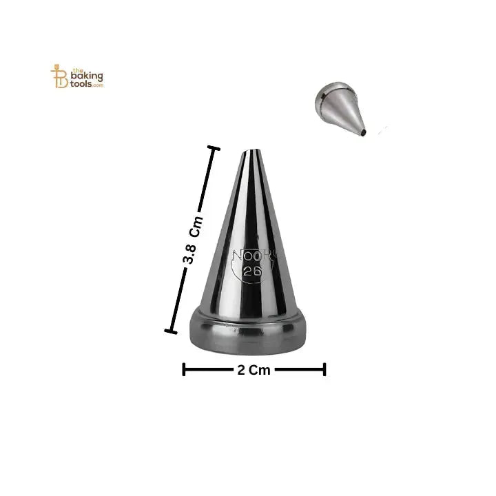 Noor Icing Nozzle | Grape Pattern Design | No. 26 | Small Tip - thebakingtools.com