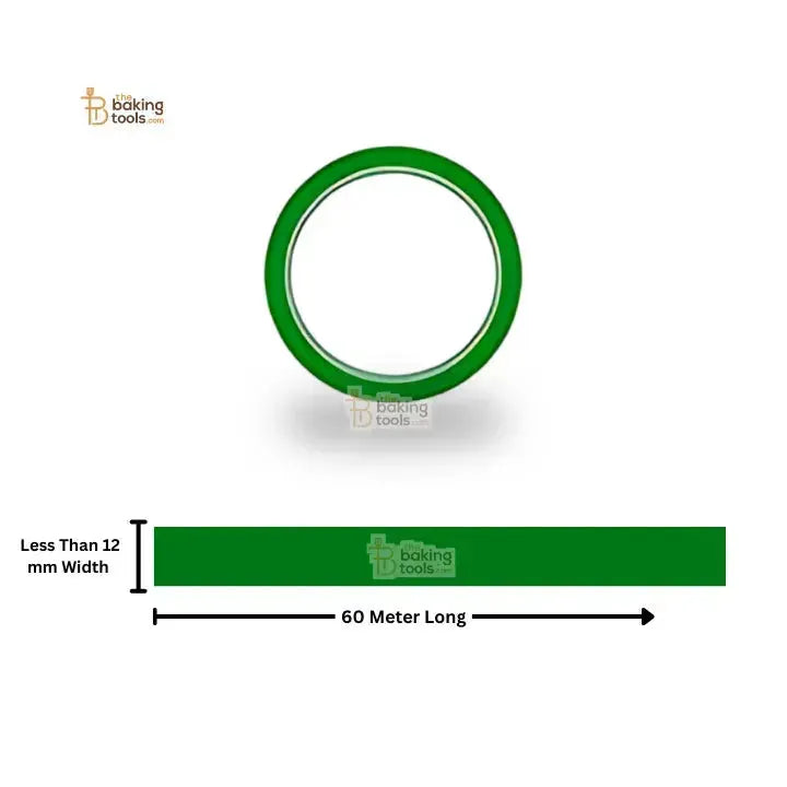 12mm Bag Sealing Tape Roll | 60 Meter Long | Compatible with Manual Bag Sealer Machine | 1 Pices - thebakingtools.com