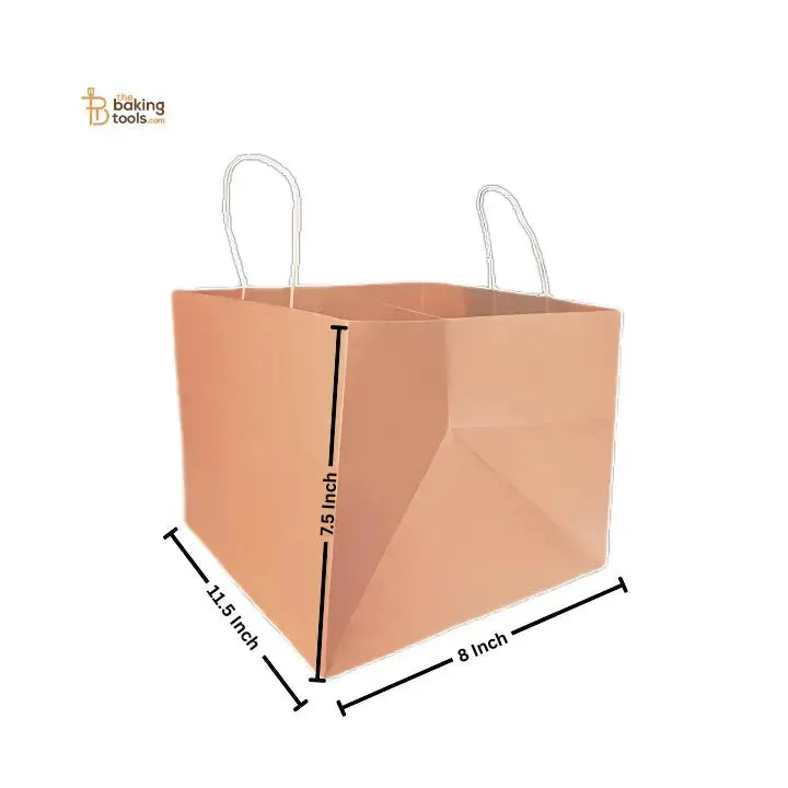 ♻️ Hamper Paper Bag – Beige Color - thebakingtools.com