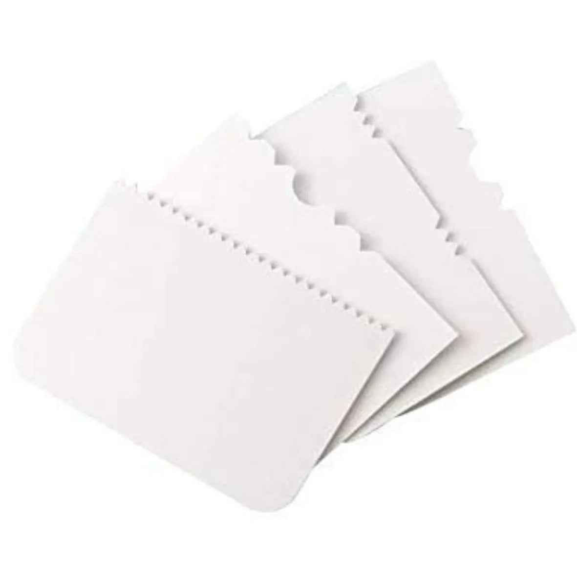 4 PC Scraper Set - thebakingtools.com