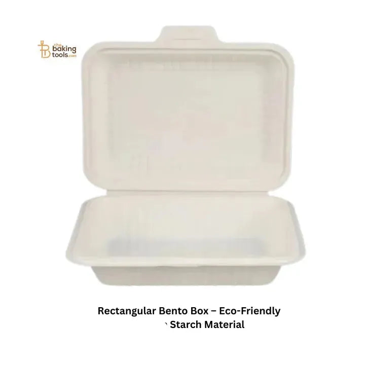 Rectangular Bento Box - With Lid - thebakingtools.com