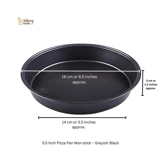 5.5InchPizzaPanNon-stick_GreyishBlack__2_thebakingtools