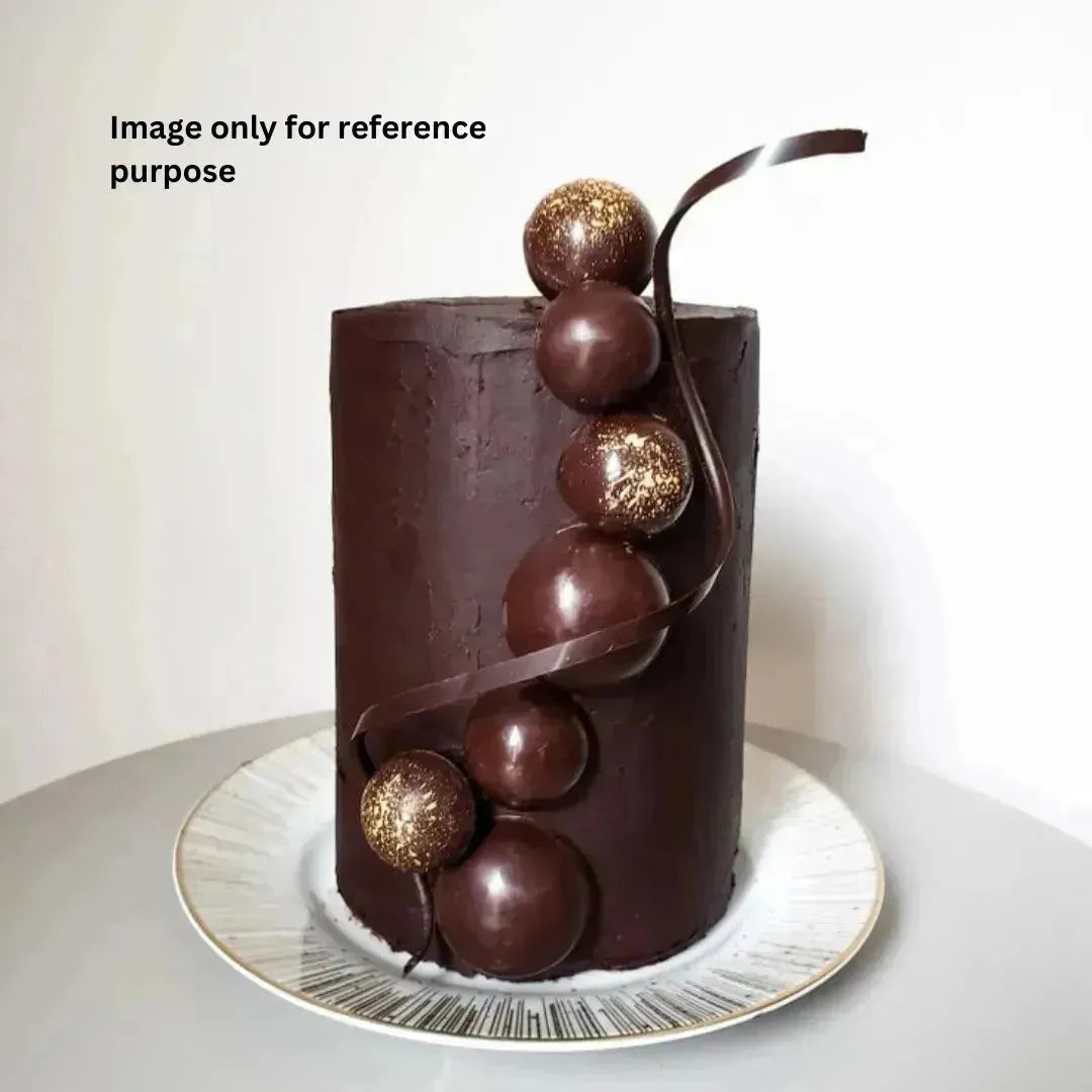 5 Pcs Silicone Chocolate Sphere Ball Mould (5 Sizes) - thebakingtools.com