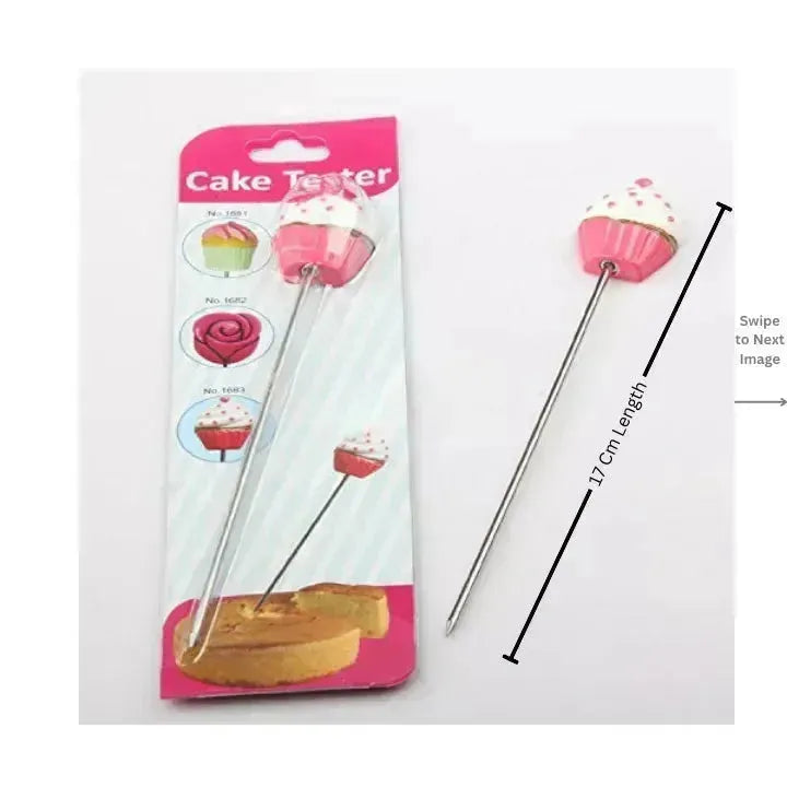 Stainless Steel Cupcake Cake Tester Probe Skewer Spike - thebakingtools.com