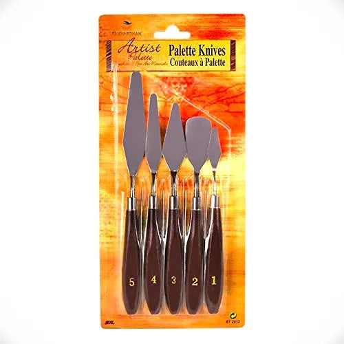 5pc Painting Palette Knife Set - thebakingtools.com