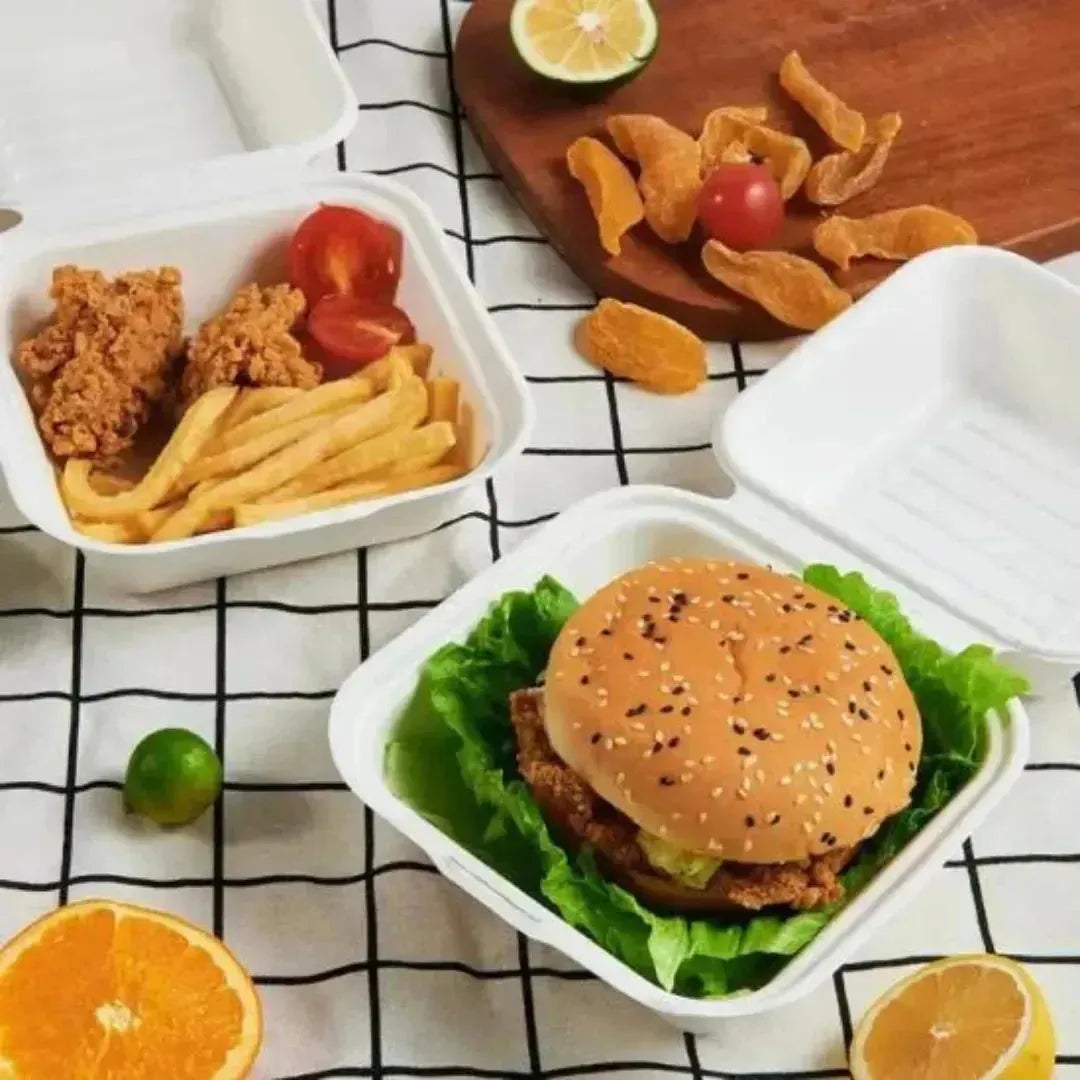 Bento Box | Burger Box - 6" x 6" (Pack of 10) - thebakingtools.com