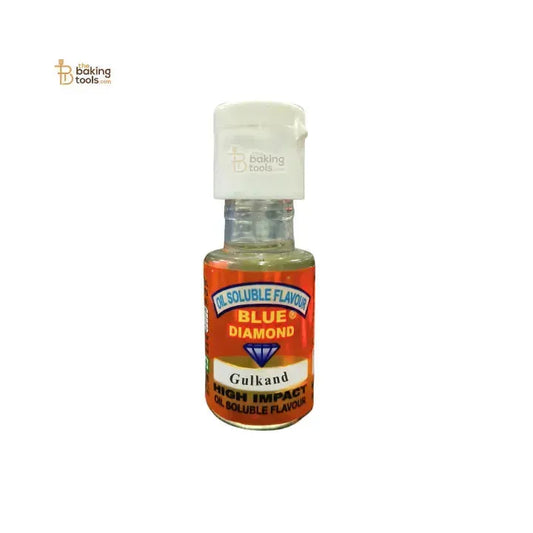 Gulkand Oil Soluble Flavour – Blue Diamond | 20ml - thebakingtools.com